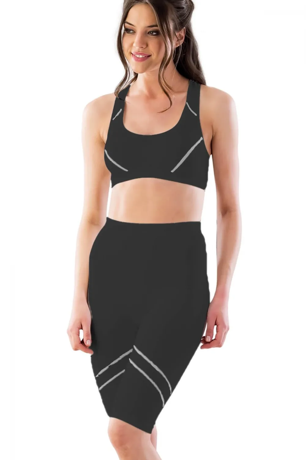 ieg™ SİYAH-GRİ MI  3850 Soft Büstiyer Takım