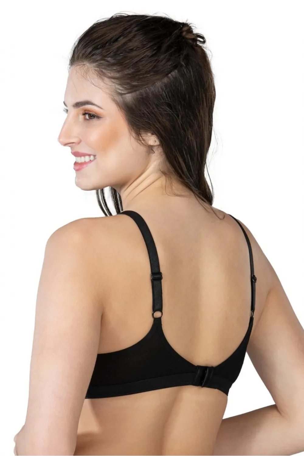 ieg™ SİYAH MI  1422 Modal Cotton Kaplı Emzirme Sütyen