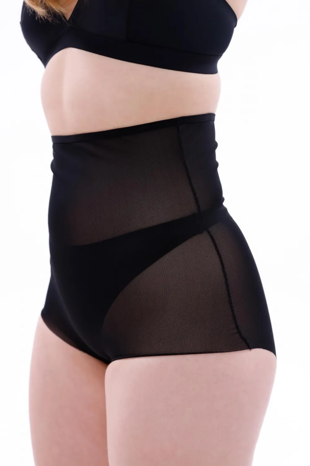 ieg™ SİYAH MI  2706 Lazer Tül Slip Hayalet Korse
