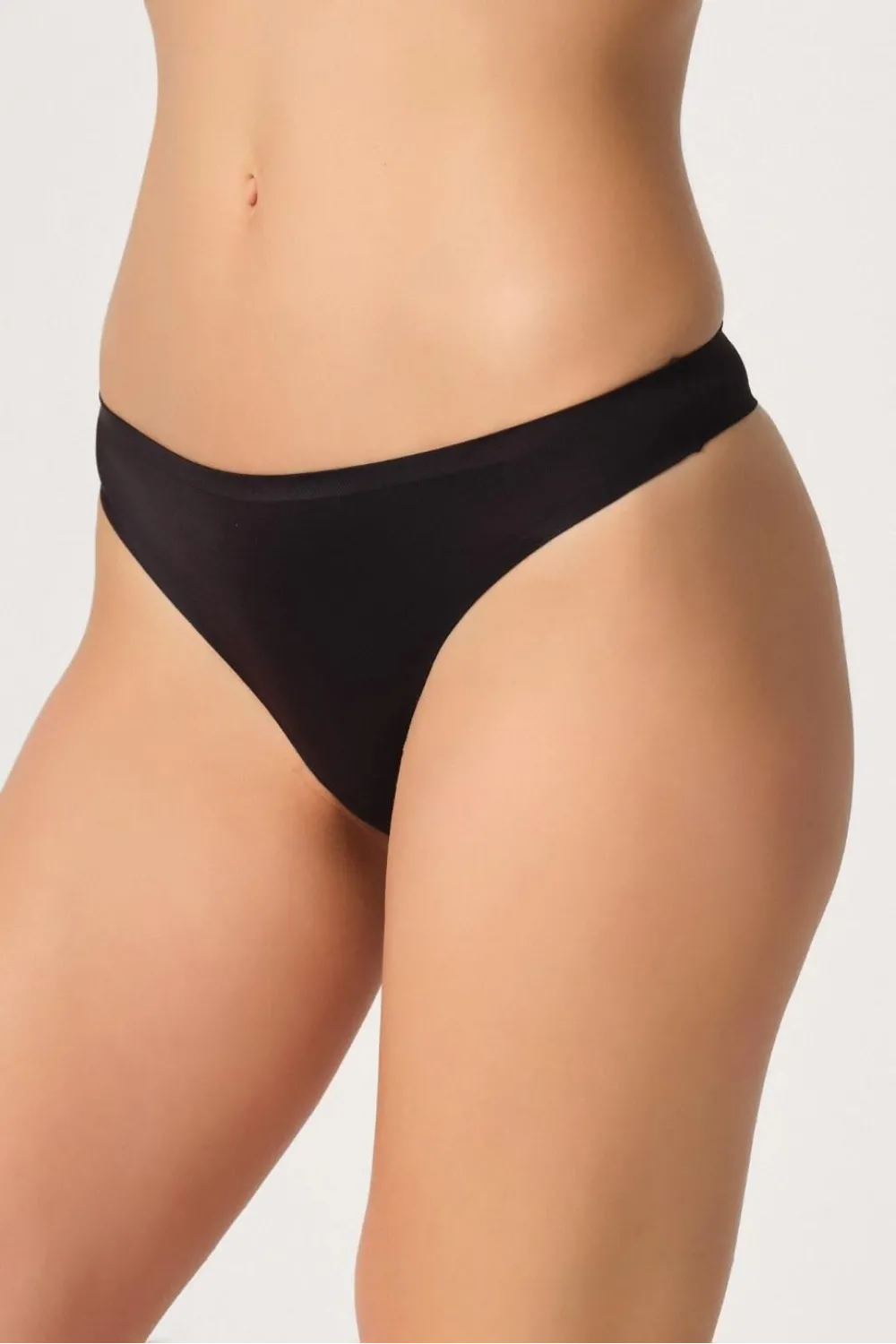 ieg™ SİYAH MI  2802 Yapıştırma Lazer Kesim String Külot