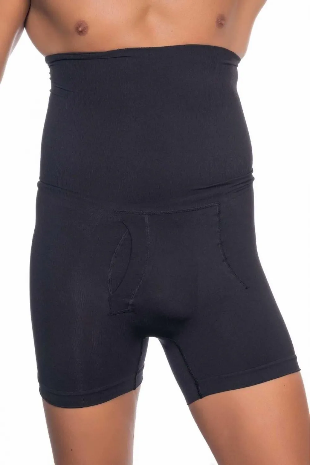 ieg™ SİYAH MI  E1005 Erkek Yüksek Bel Double Boxer Korse