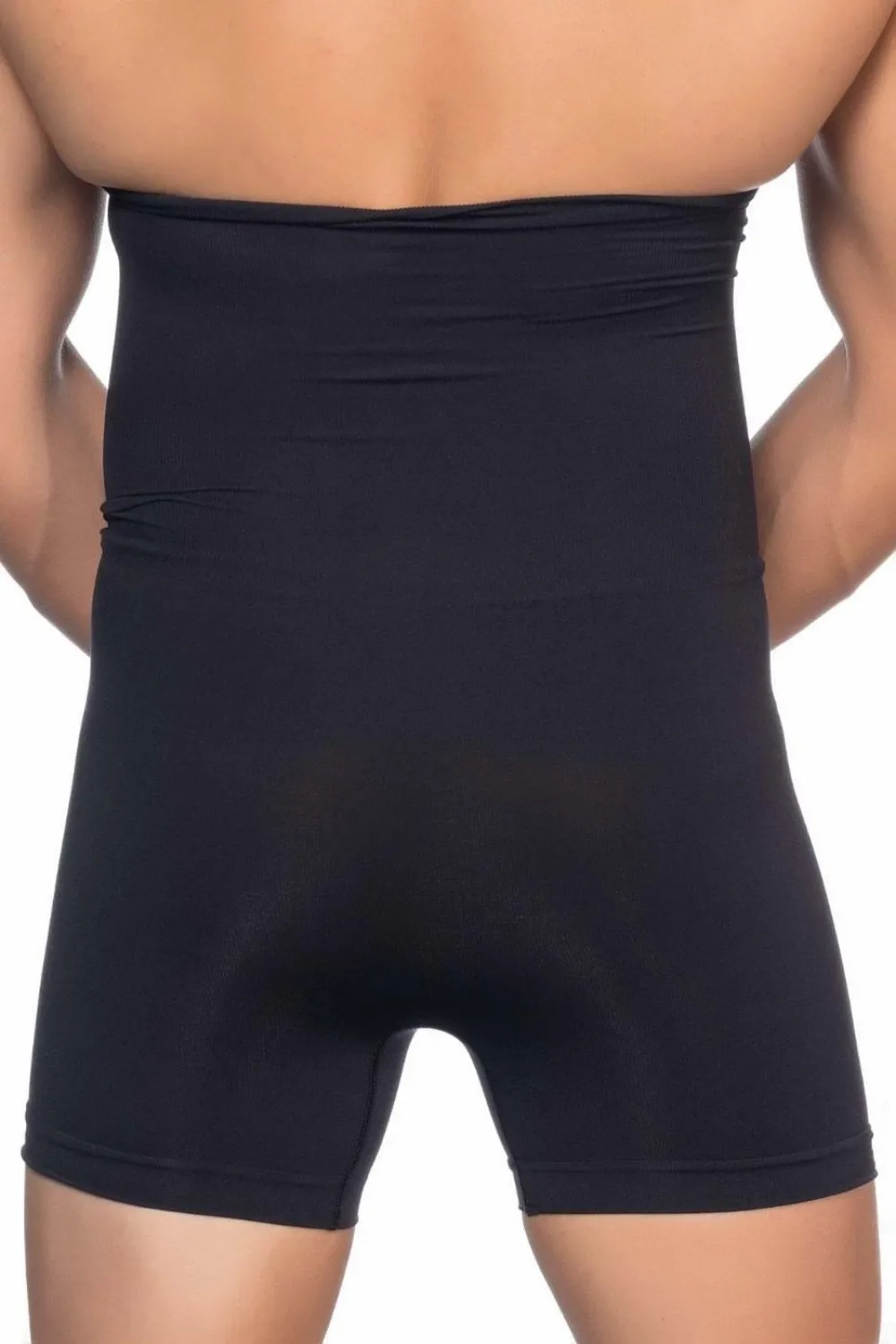 ieg™ SİYAH MI  E1005 Erkek Yüksek Bel Double Boxer Korse