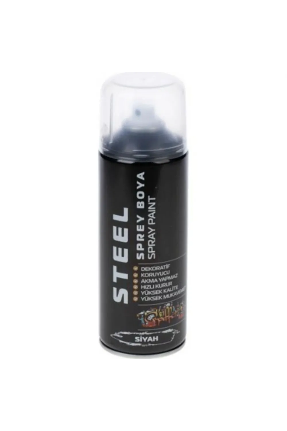 Siyah Sprey Boya 400 ml