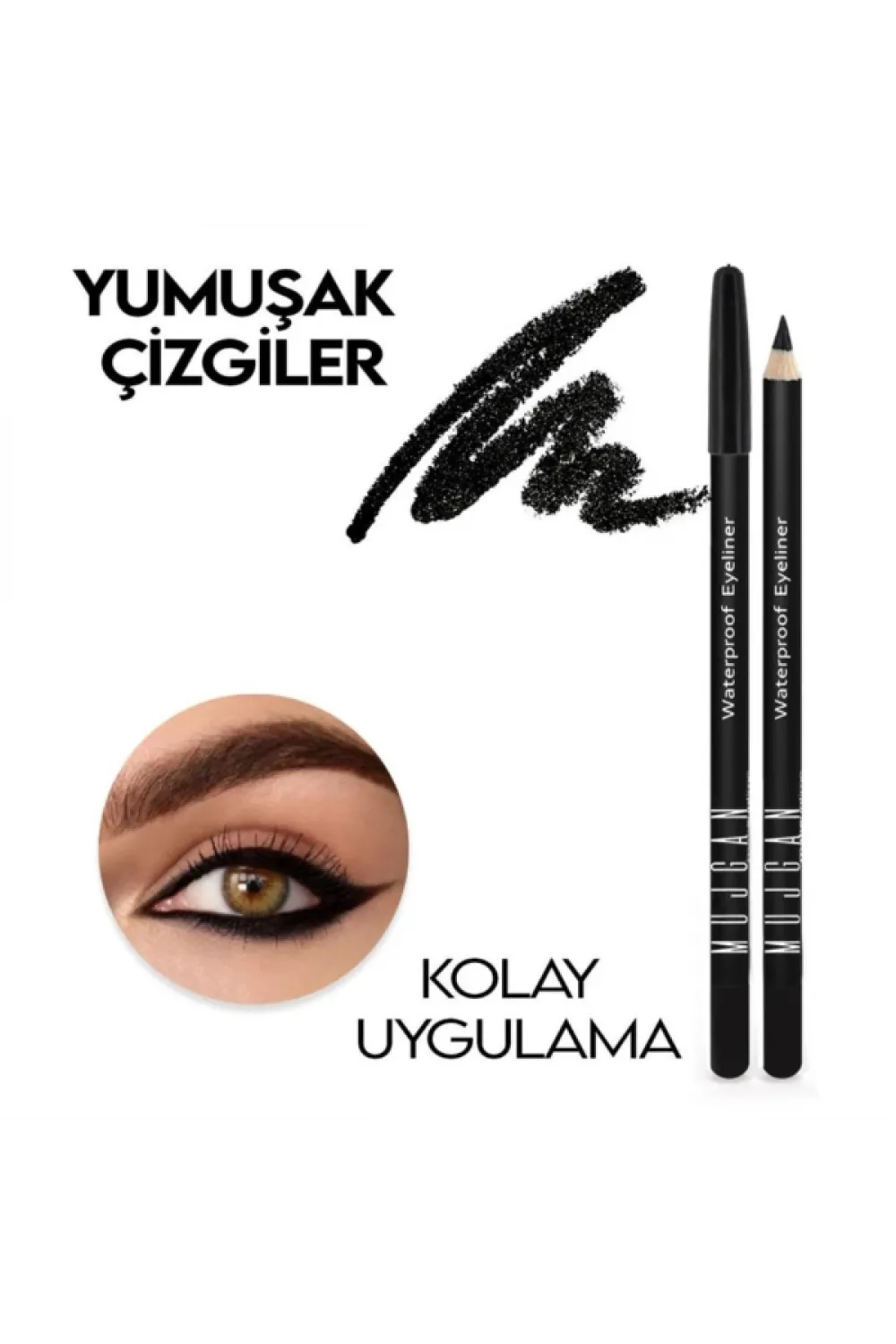 Siyah Waterproof Göz Kalemi