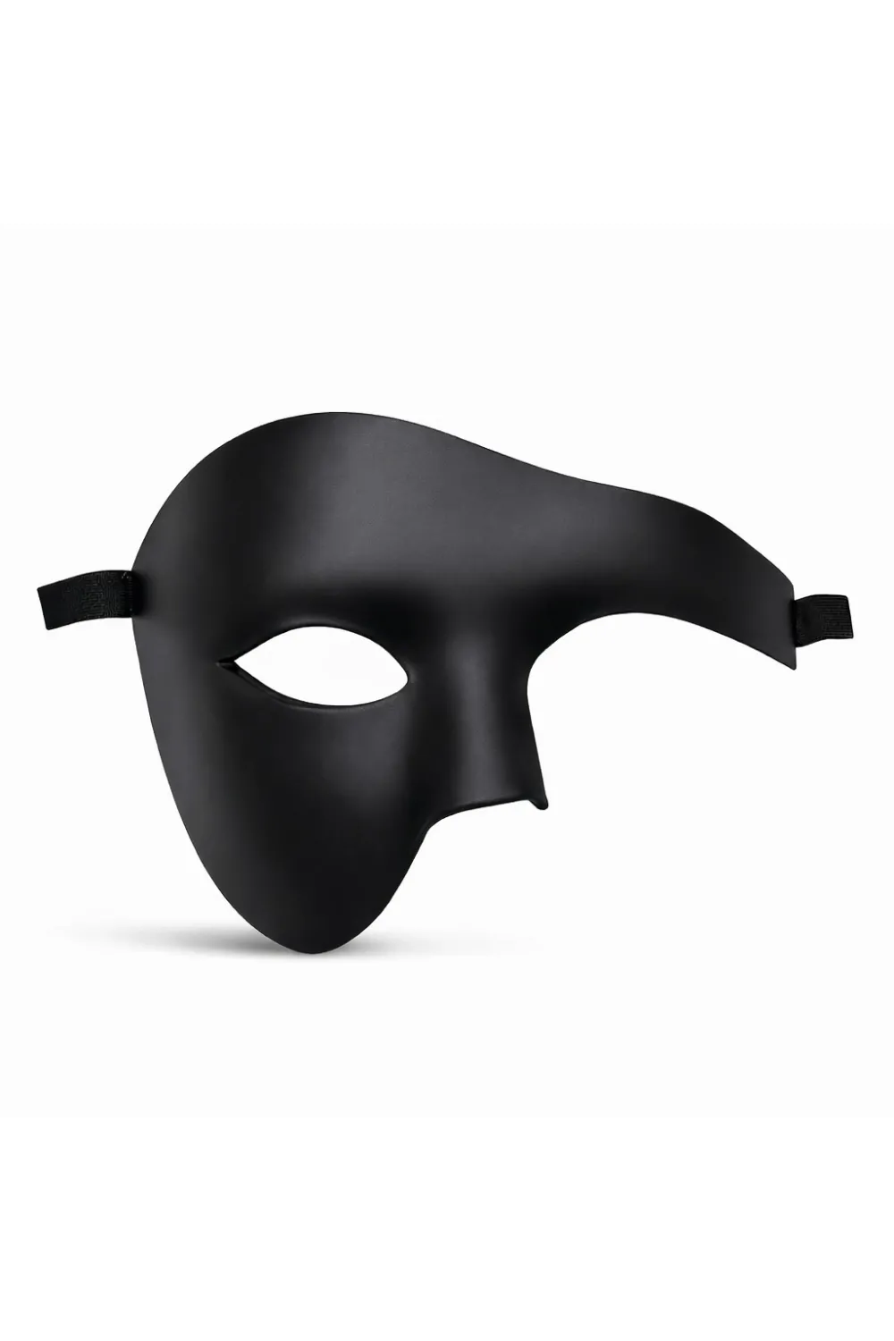 Siyah Yarım Erkek Maske – Phantom Parti & Balo Maskesi