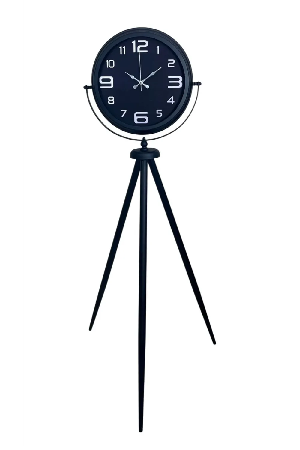 Siyah Zarafet Tripod Ayaklı Saat