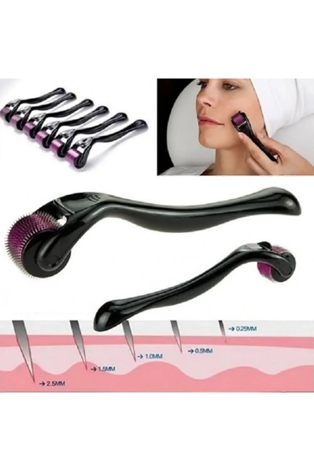 Skin Roller Cilt Yenileme Bakım Seti