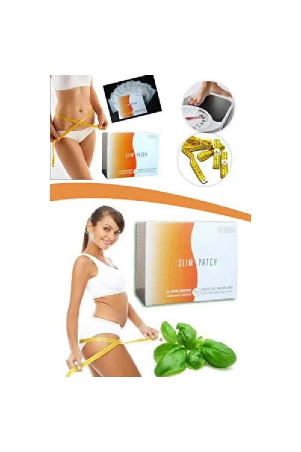 Slim Patch Göbek Bandı 30 Adet