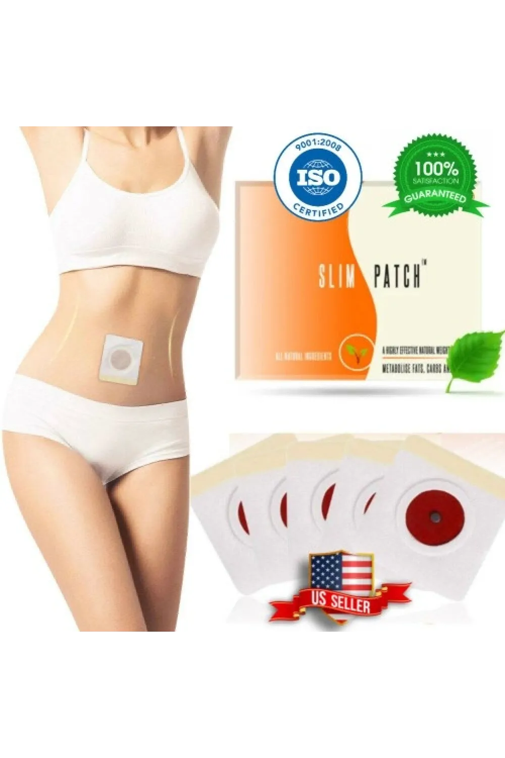 Slim Patch Göbek Bandı 30 Adet