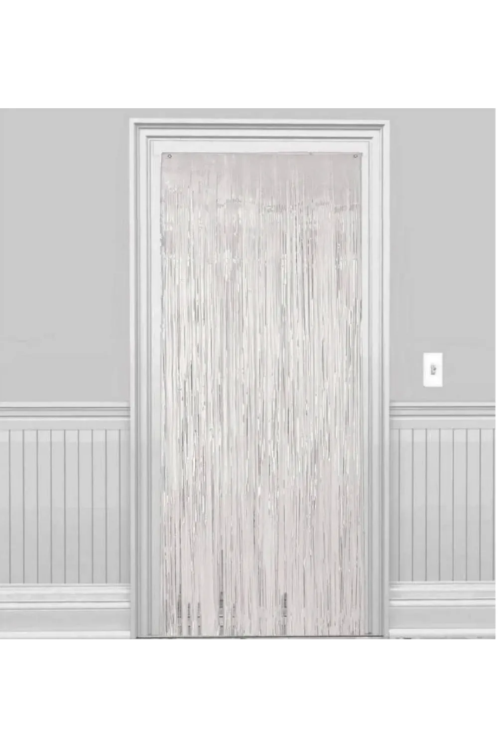 Soft Beyaz Renk Duvar Ve Kapı Perdesi 90x200 Cm (k95)