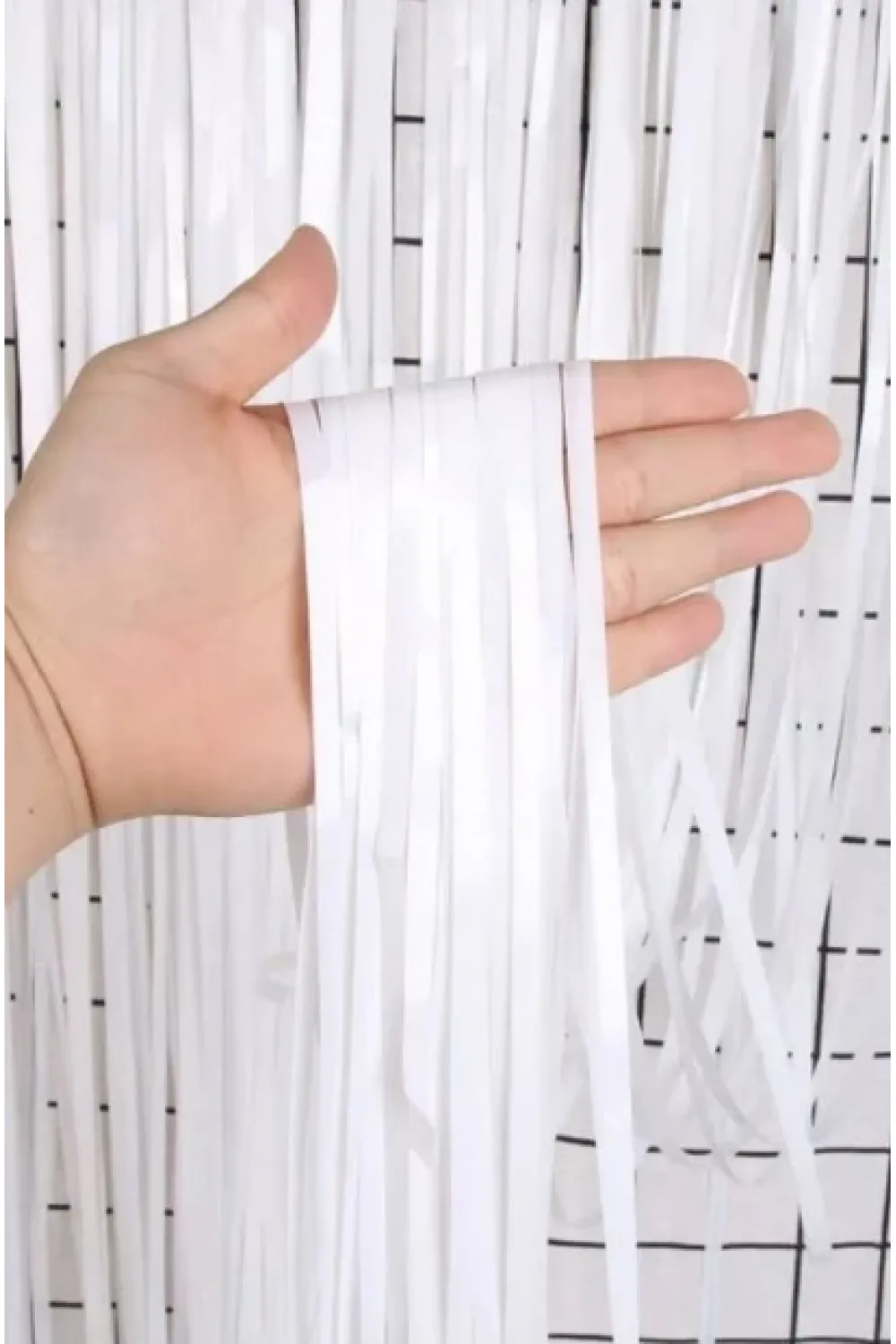 Soft Beyaz Renk Duvar Ve Kapı Perdesi 90x200 Cm (k95)