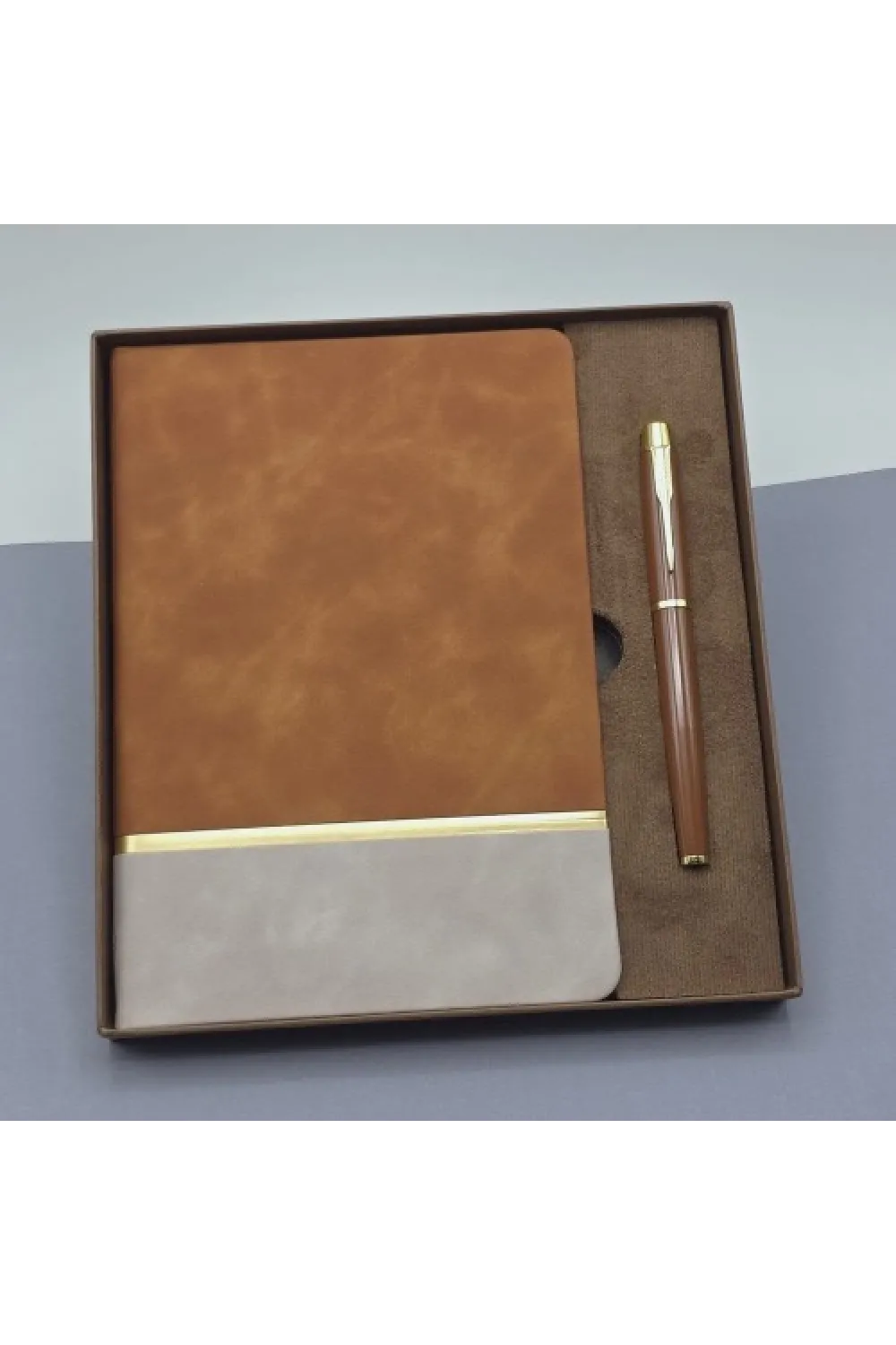 Soft Deri Defter Ve Roller Kalem Seti