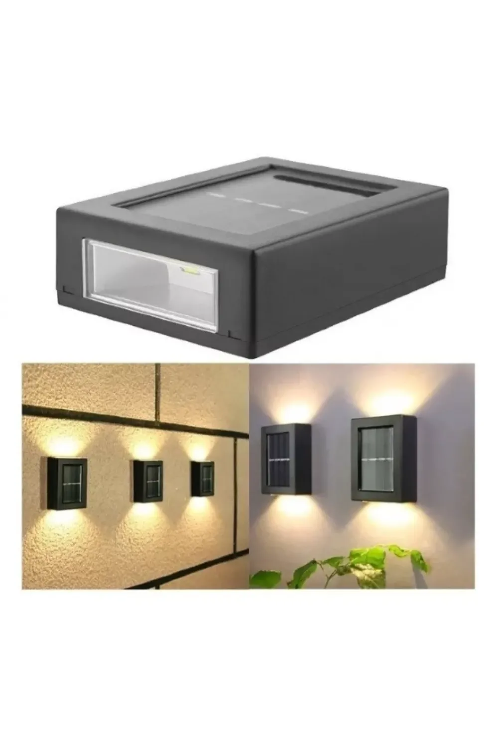 Solar 4 Ledli Duvar Aydınlatması