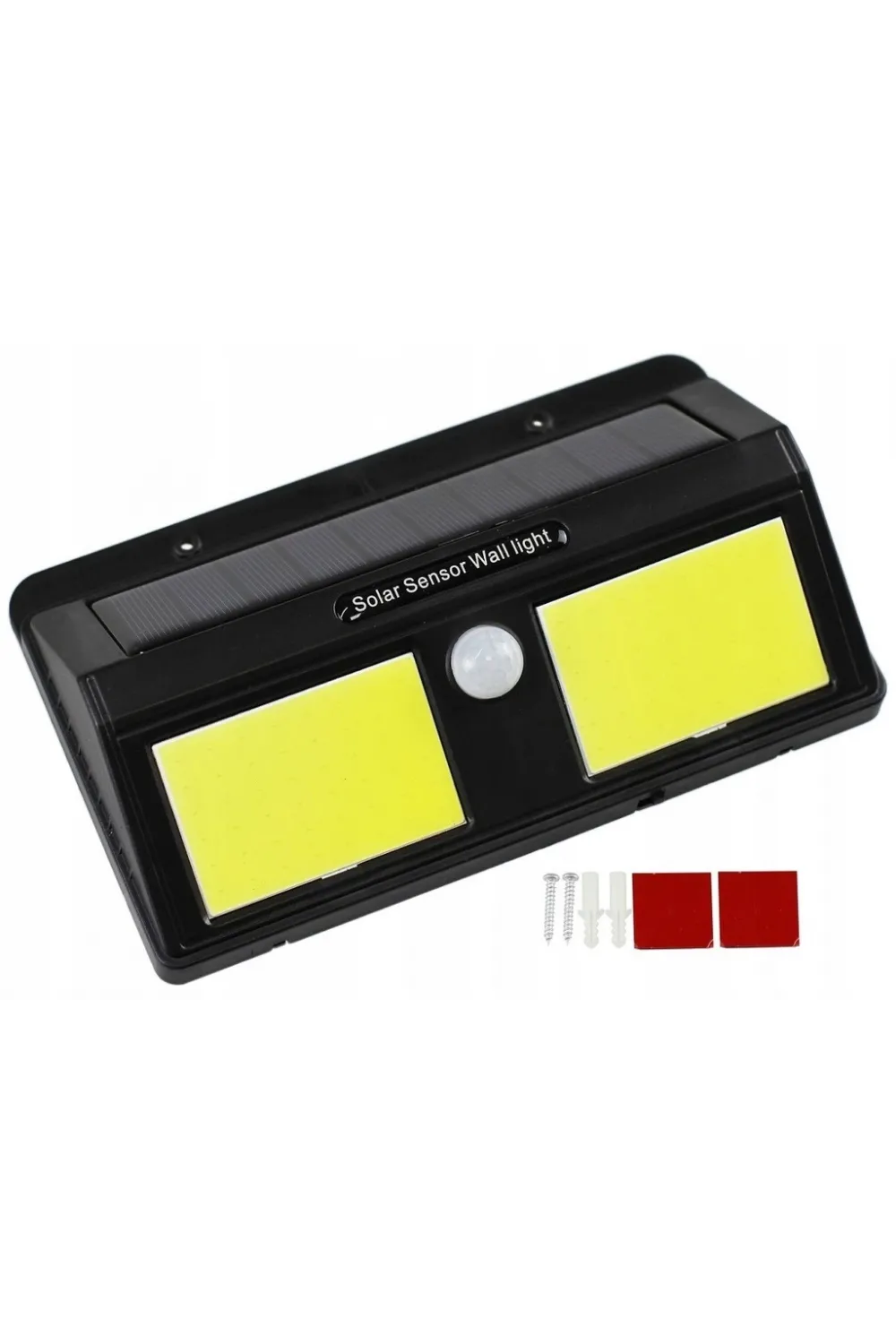 Solar Güneş Enerjili Sensörlü 96 Cob Led Aplik Duvar Tipi Led Lamba