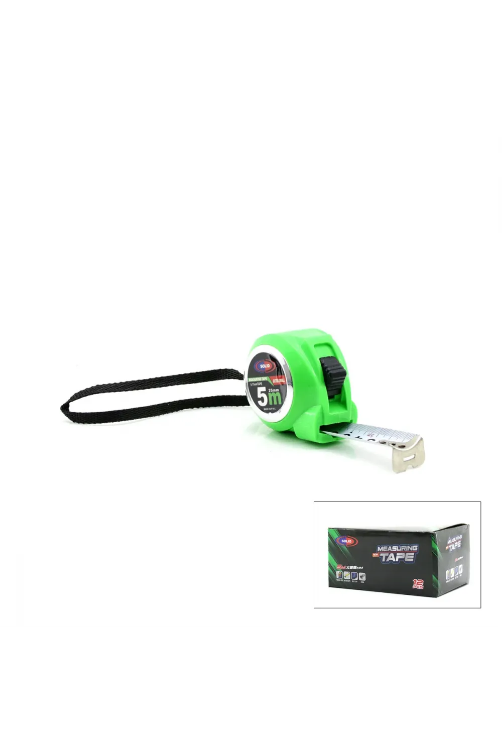 Solid Measurıng Tape 5mtx25 Mm Lux Şerit Metre IEG6EY0