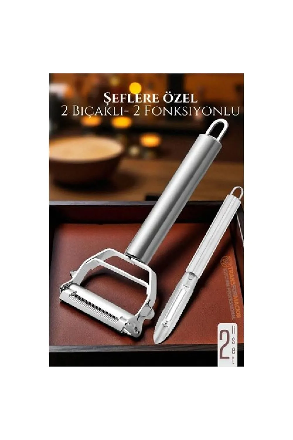 Soyacak - Sebze Soayacağı - Oyacak Soyacak Seti Dilimele Kazıma Profesyonel