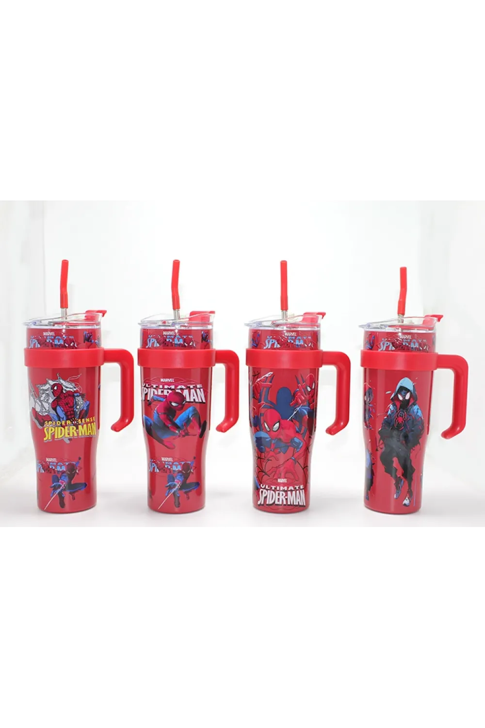 Spiderman Pipetli Termos Suluk