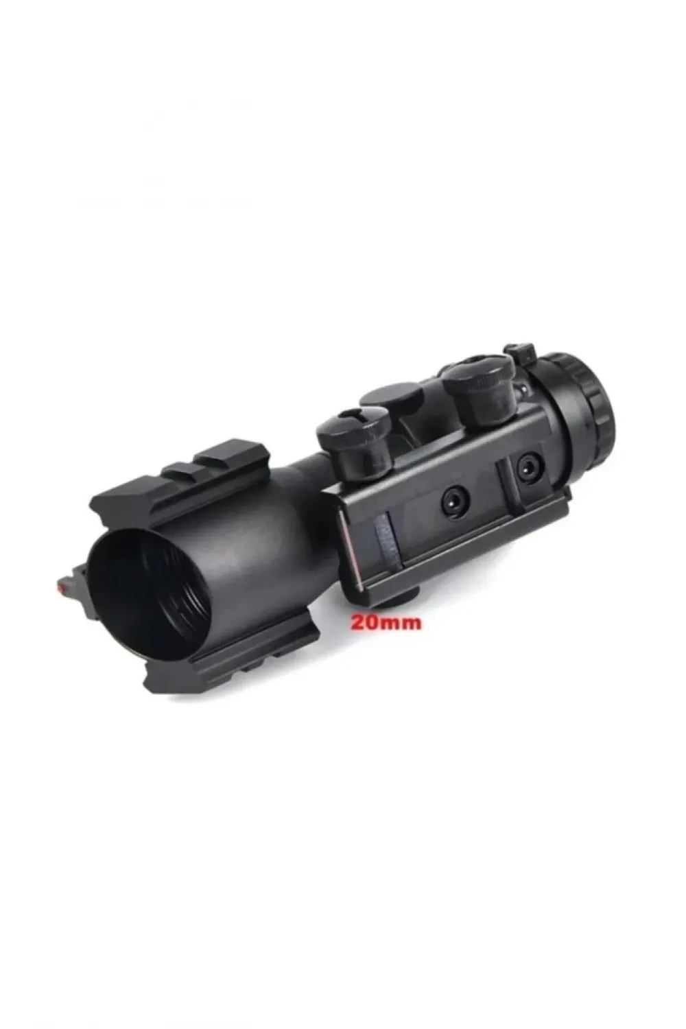 Spıke 4x32 Kırmızı Işıklı  Dürbünü 4x32