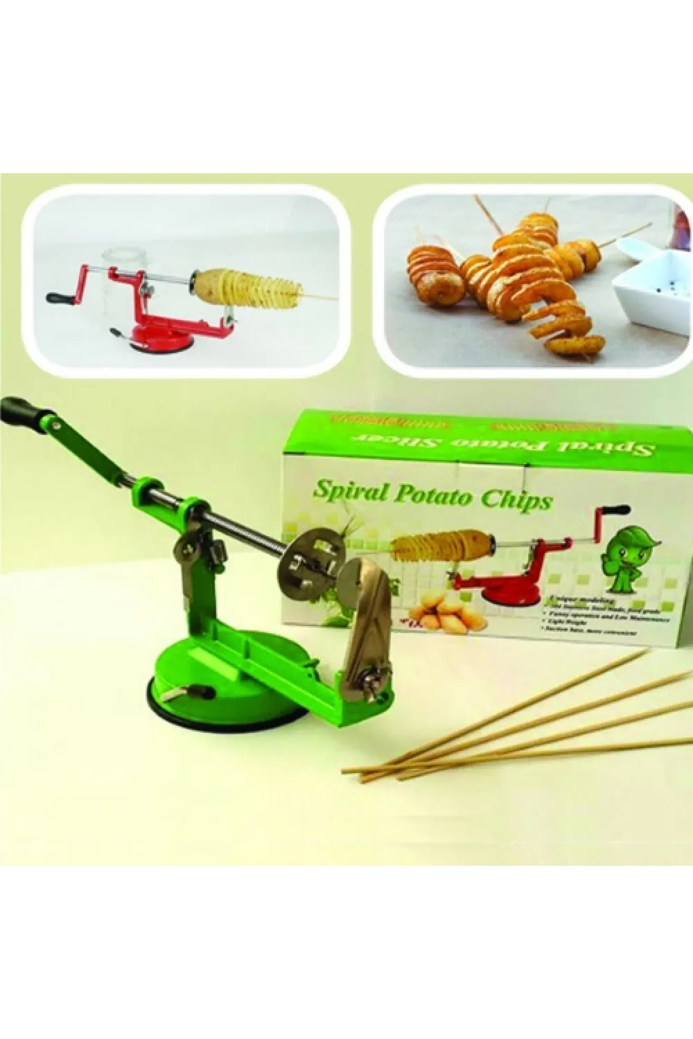 Spiral Patates Dilimleyici