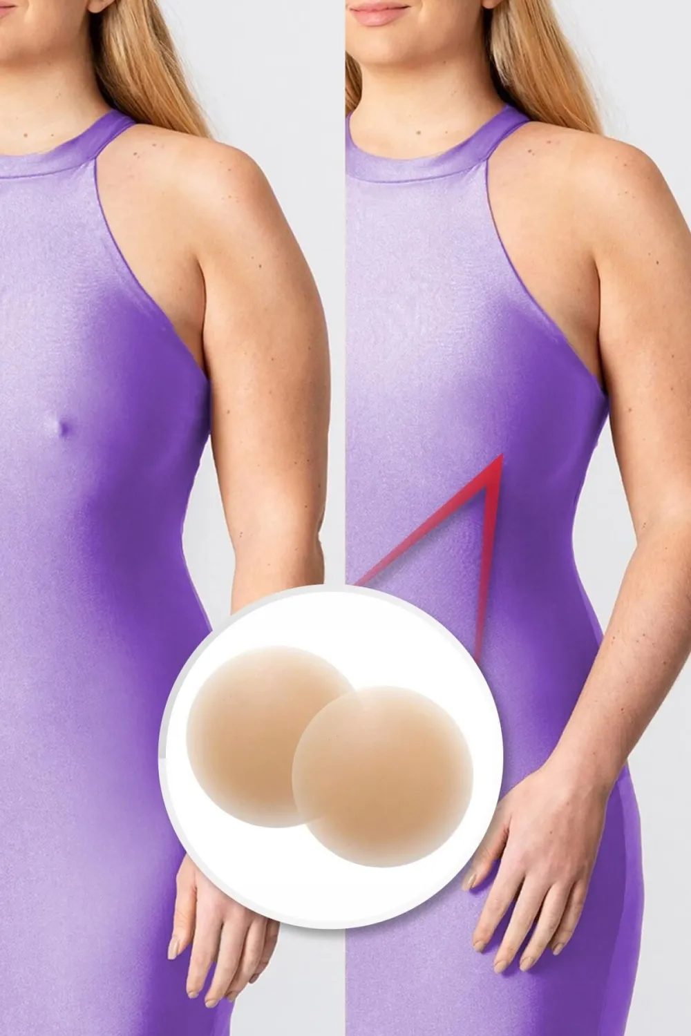 ieg™ STANDART MI 109 Silikon Göğüs Ucu Bandı (Nipple Pad)