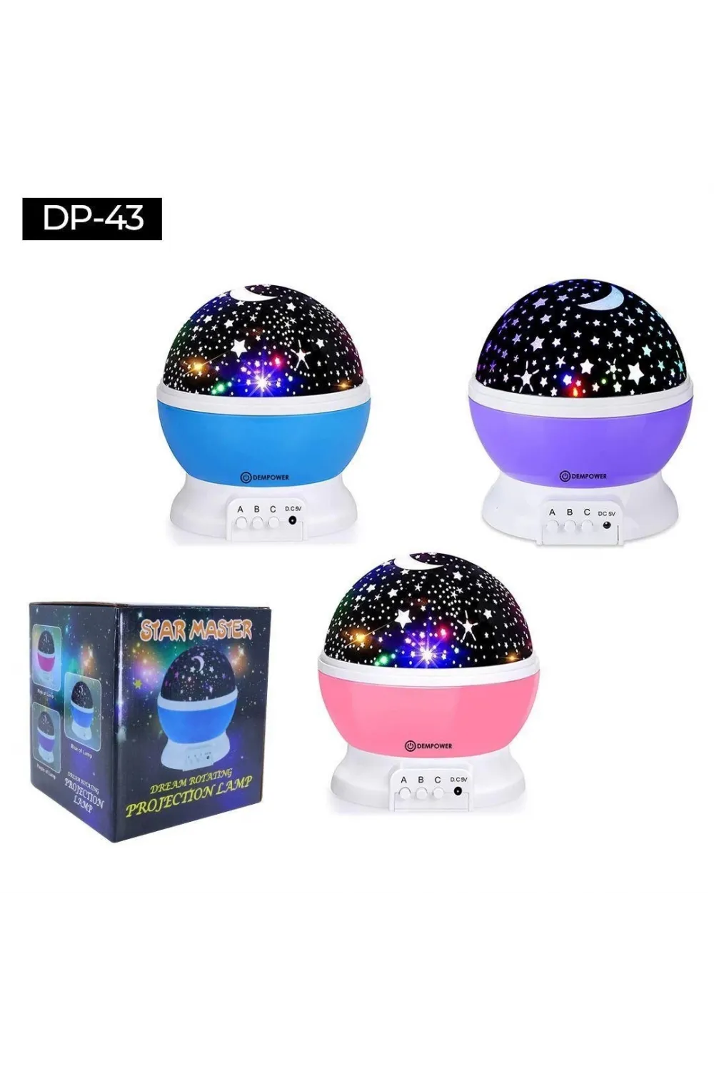Star Master Gece Lambası Dönerli