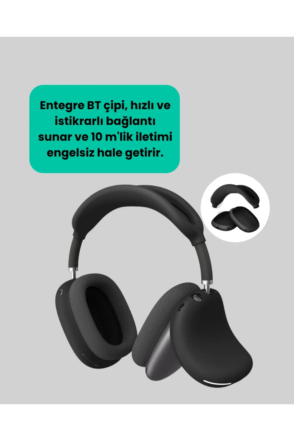 Stereo Ses Kaliteli Bluetooth Kulaklık | Katlanabilir Ve Ergonomik Tasarım