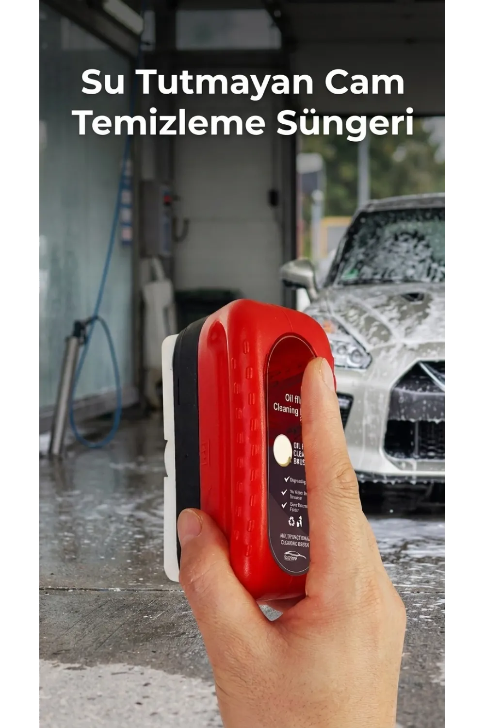 Su Geçirmez Araç Cam Temizleme Süngeri Dayanıklı Tasarım