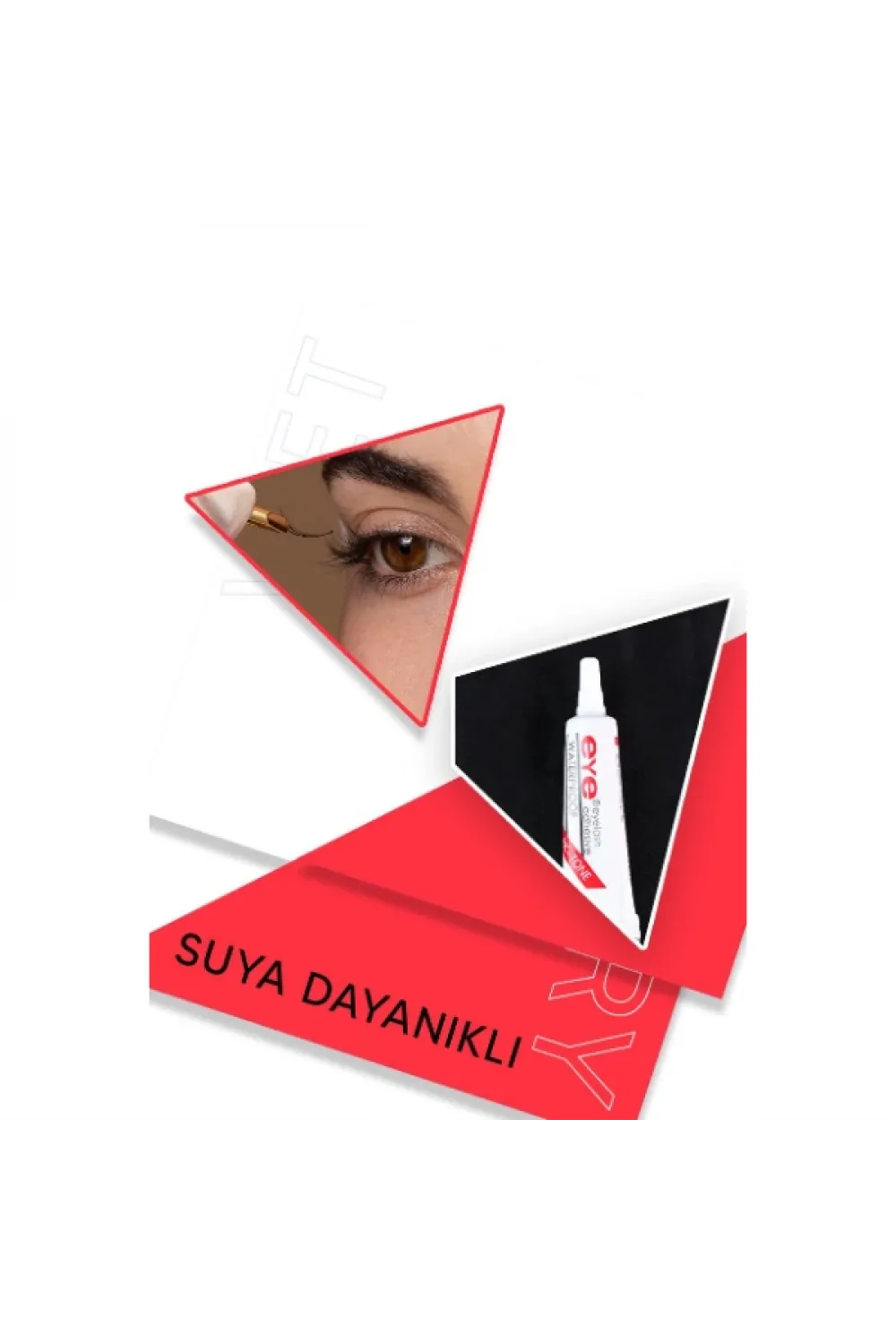 Su Geçirmez Kirpik Yapıştırıcısı Glue Siyah Renk