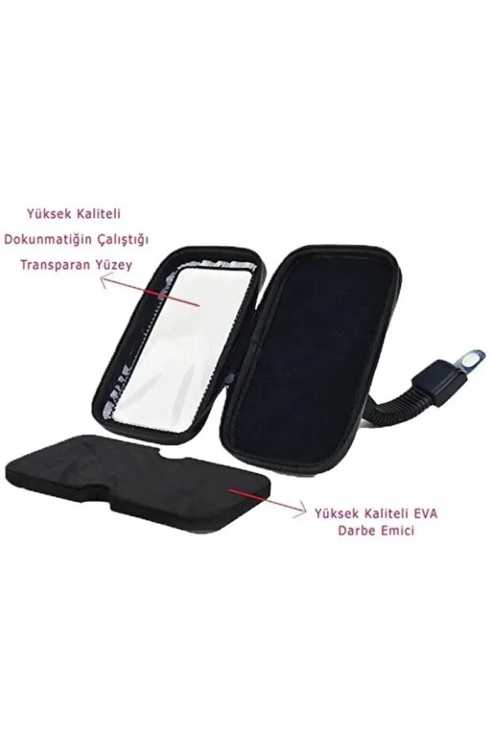 Su Geçirmez Motosiklet Telefon Tutucu