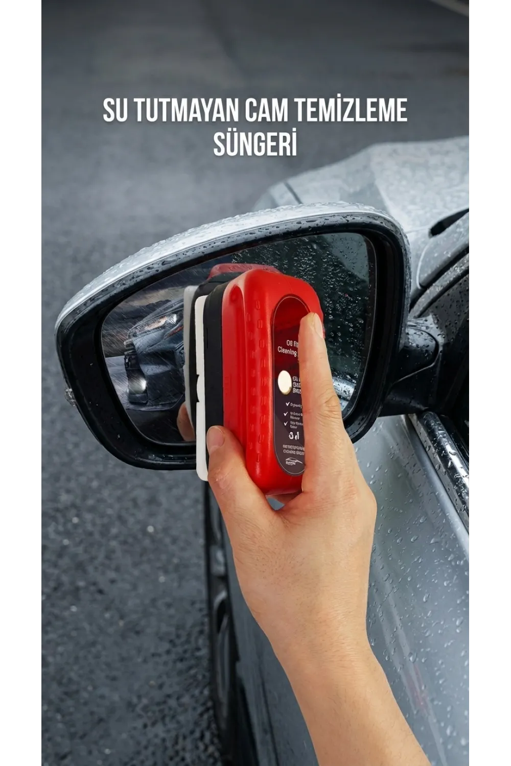 Su Lekesiz Araç Temizleme Süngeri Pratik Kullanım İçin
