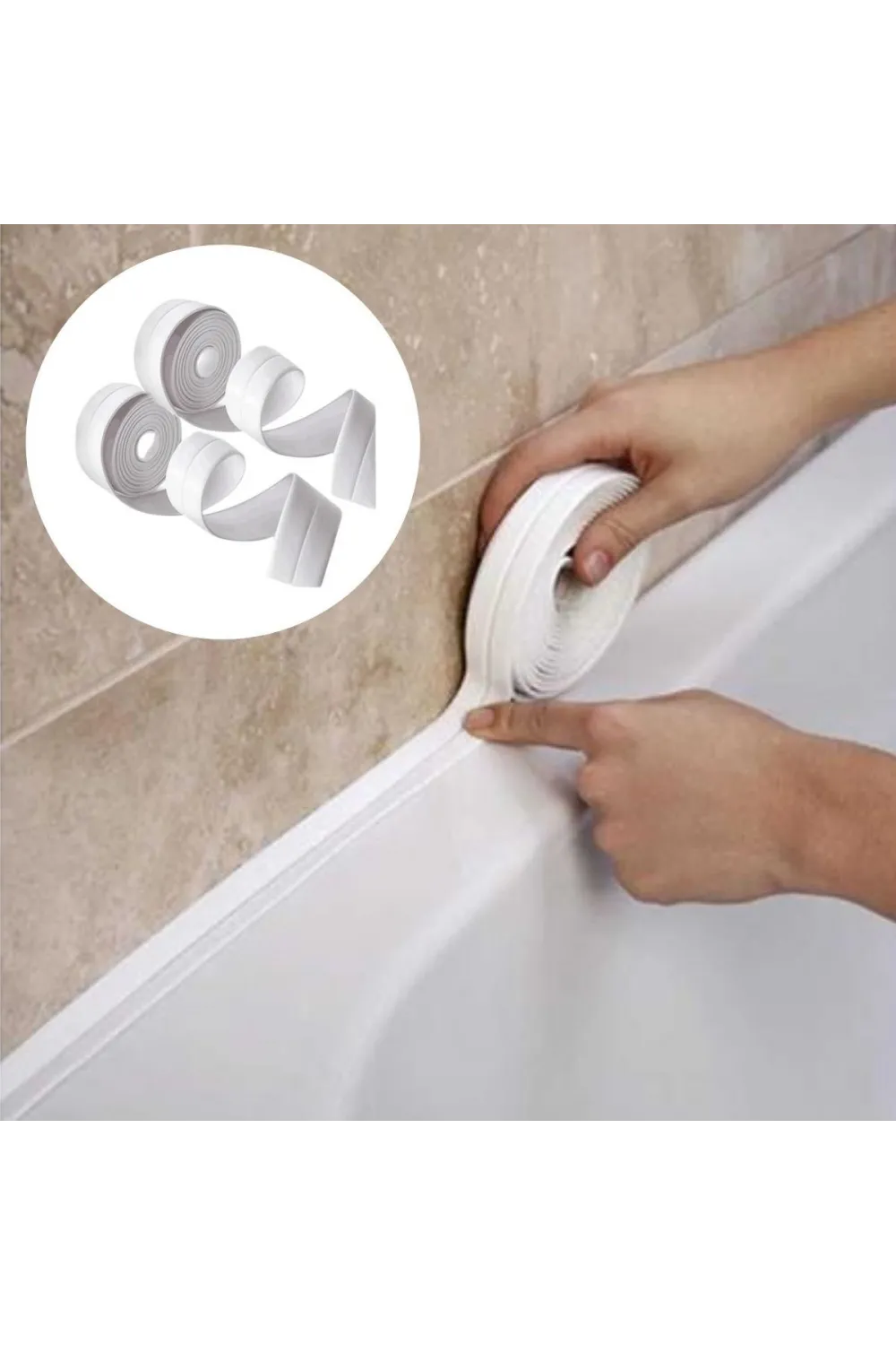 Su Sızdırmaz  Banyo Mutfak Lavabo Küvet İzolasyon Şerit Bant