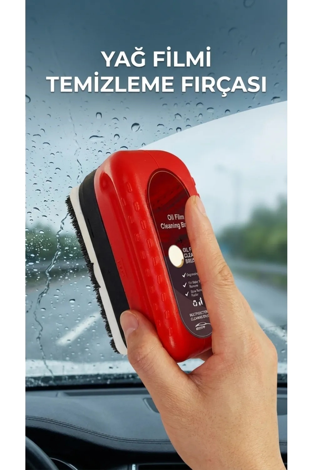 Su Tutmayan Çok Amaçlı Araç Cam Temizleme Süngeri