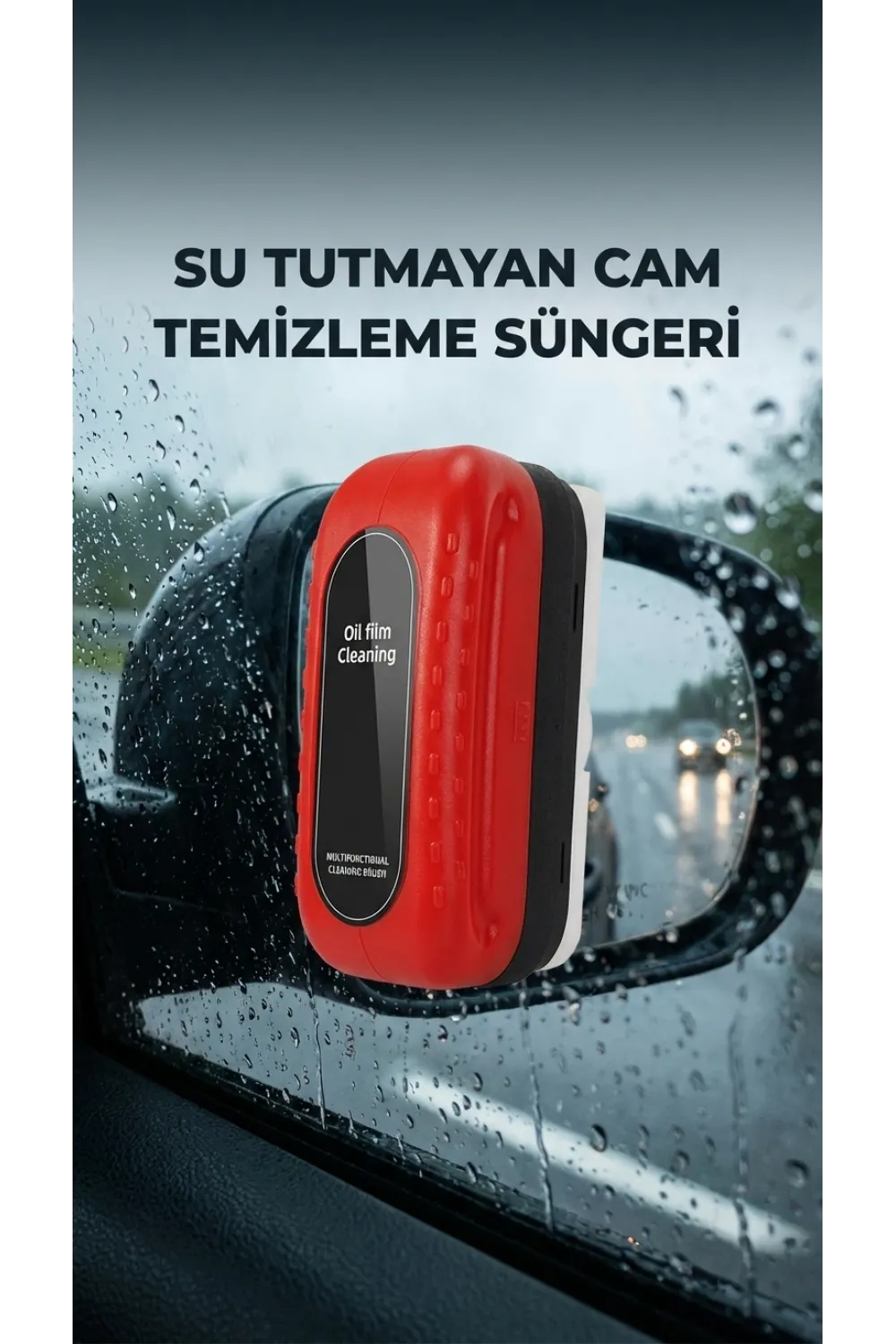 Su Tutmayan Pratik Araç Camı Temizleme Süngeri