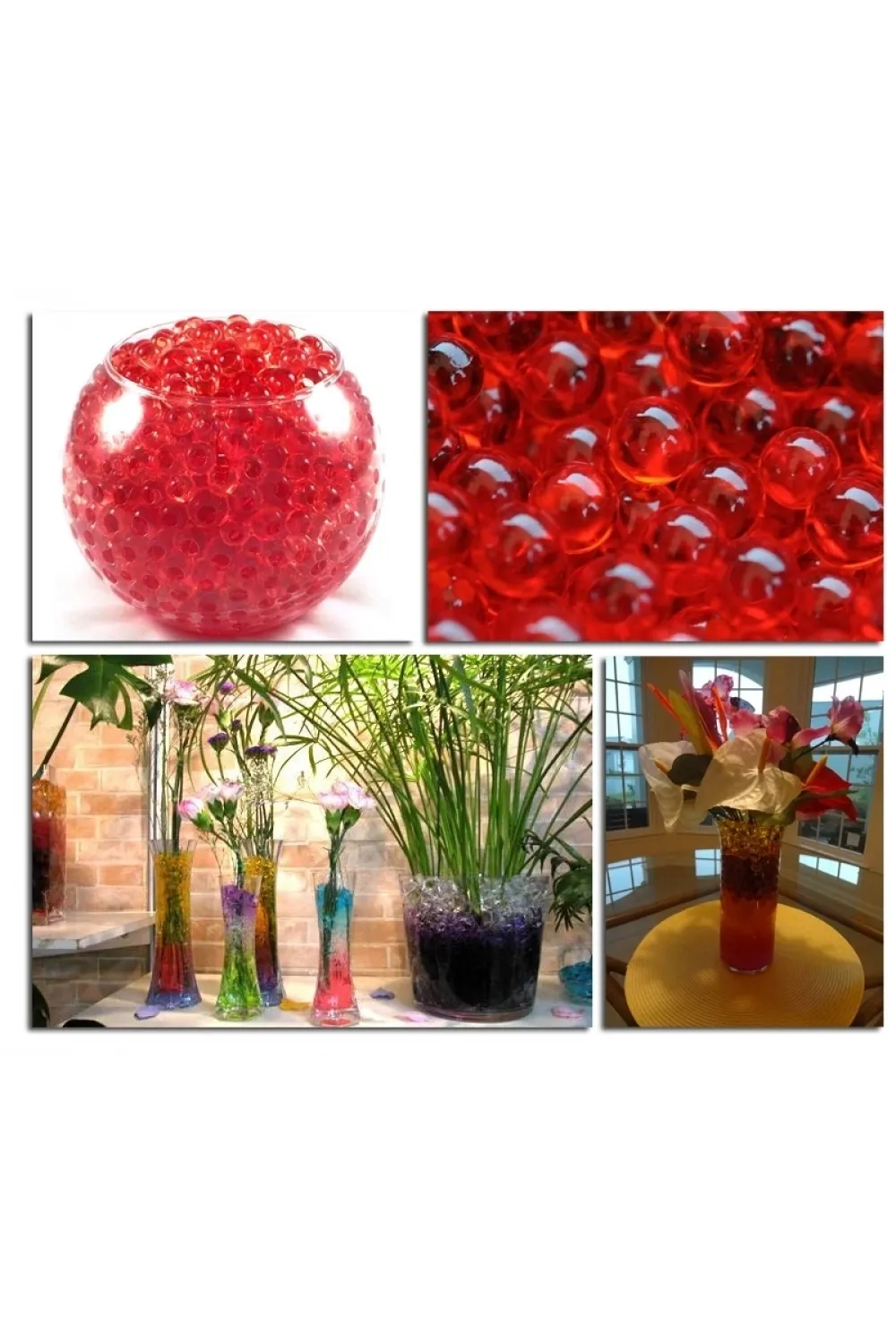 Suda Büyüyen Polymer Vazo Ve Akvaryum Taşları