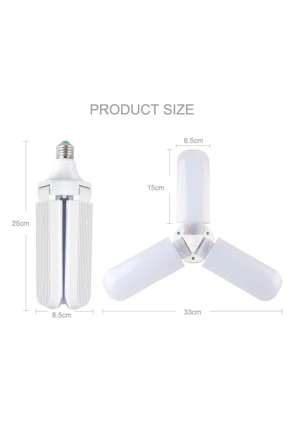 Sunlife Beyaz Işık 3 Pervaneli 45 Watt Tasarruflu