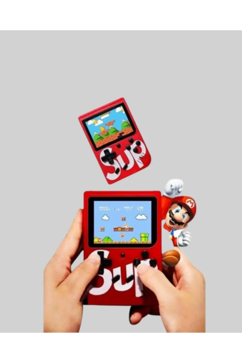 Sup Retro El Konsolu – 500 Oyun, Tv Bağlantılı, 3 İnç Ekranlı Şarjlı Mini Atari