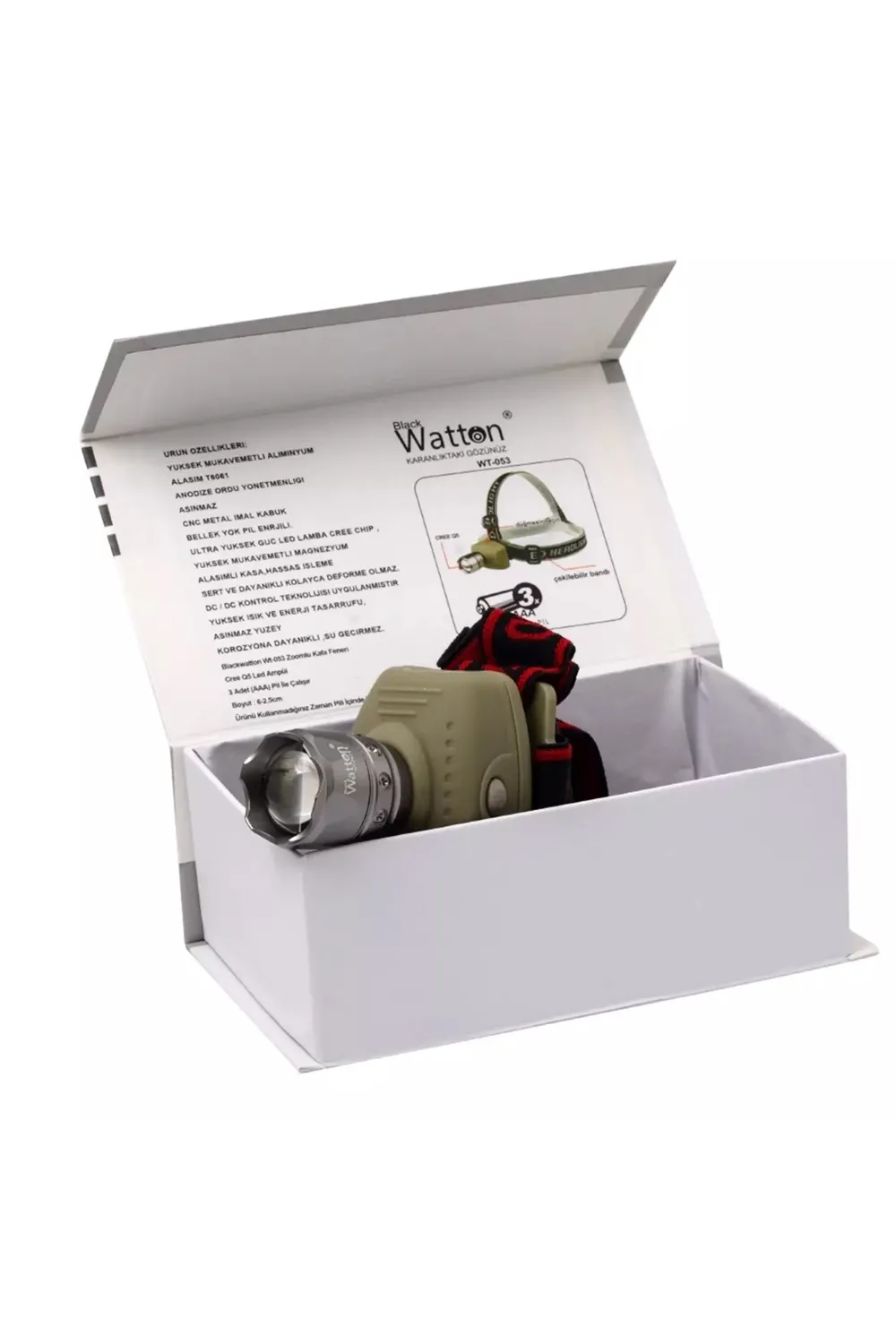 Süper Zoomlu Kafa Lambası  Wt-053