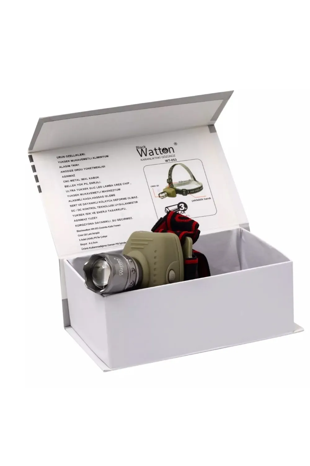 Süper Zoomlu Kafa Lambası Wt-053