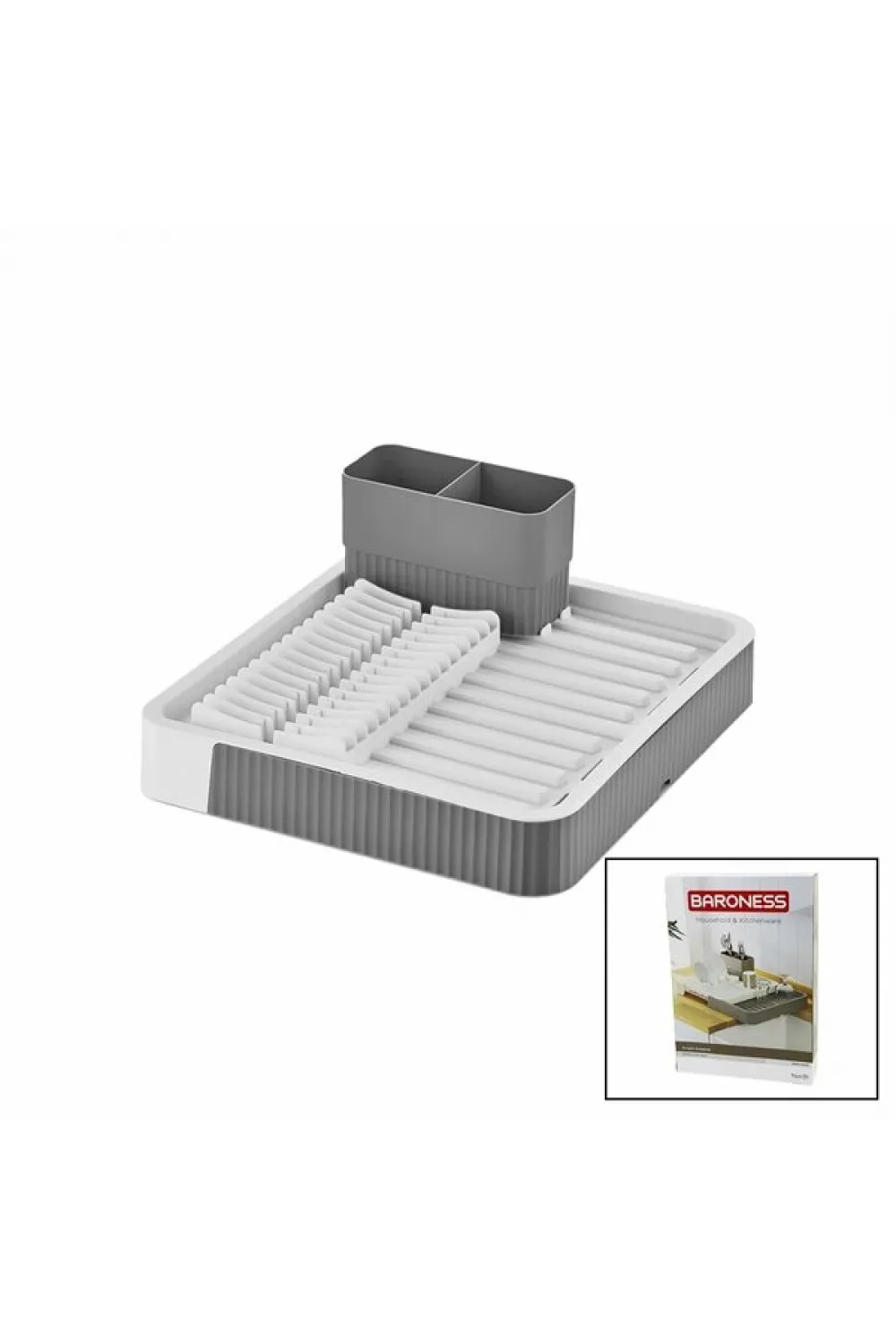 Sürgülü  Bulaşıklık Plastik  32.5cm X 35.5cm - 51.5 X 35.5cm - Gri Renk