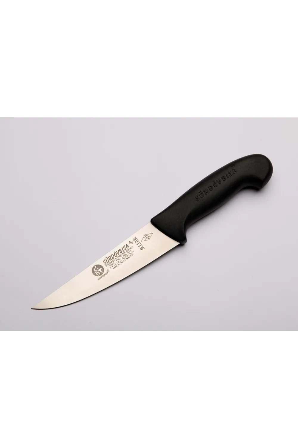 Sürmene Sürdövbısa 61036 Kasap Kurban Sıyırma Bıçağı 15 cm, Plastik Sap