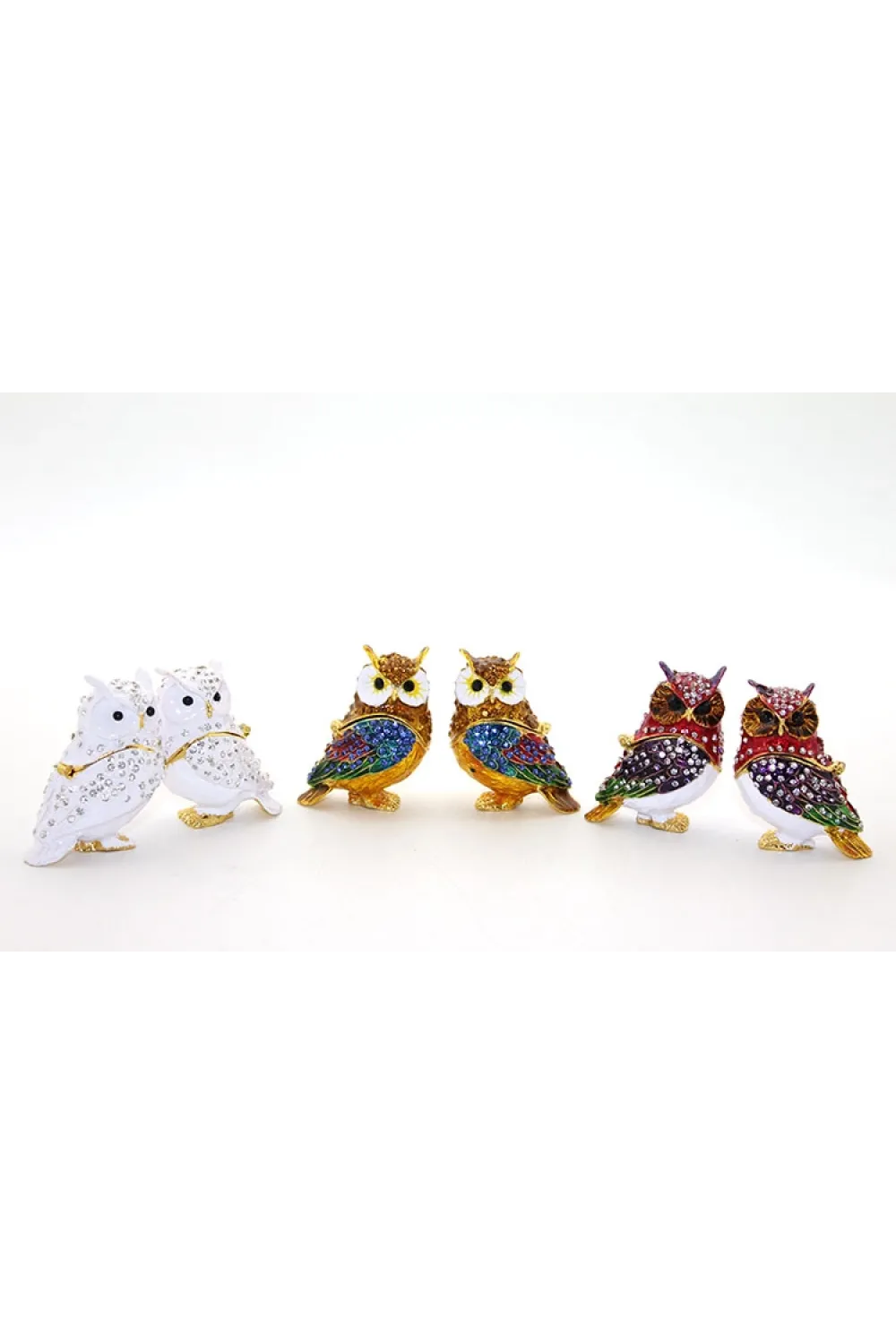 Swarovski 2li Baykuş (1 Adet) Seçenek 1