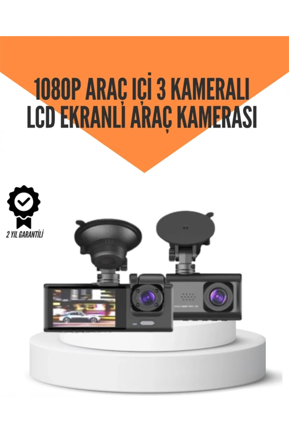 Ta-01 Lcd Ekranlı Gece Görüşlü Araç Kamerası