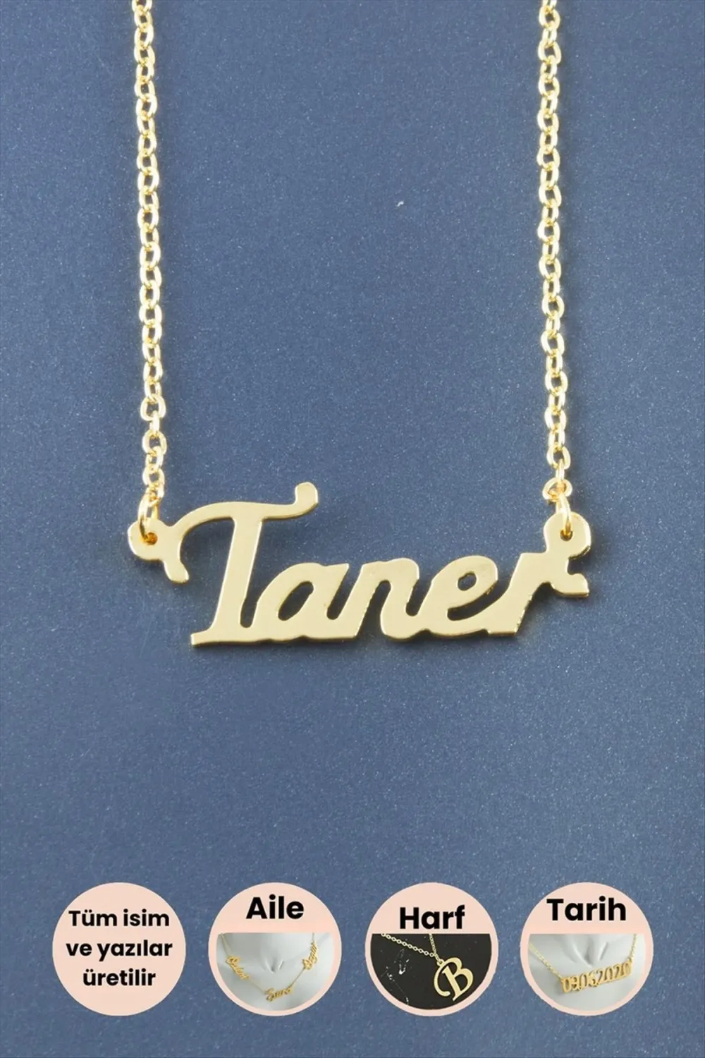 Taner İsimli Kolye