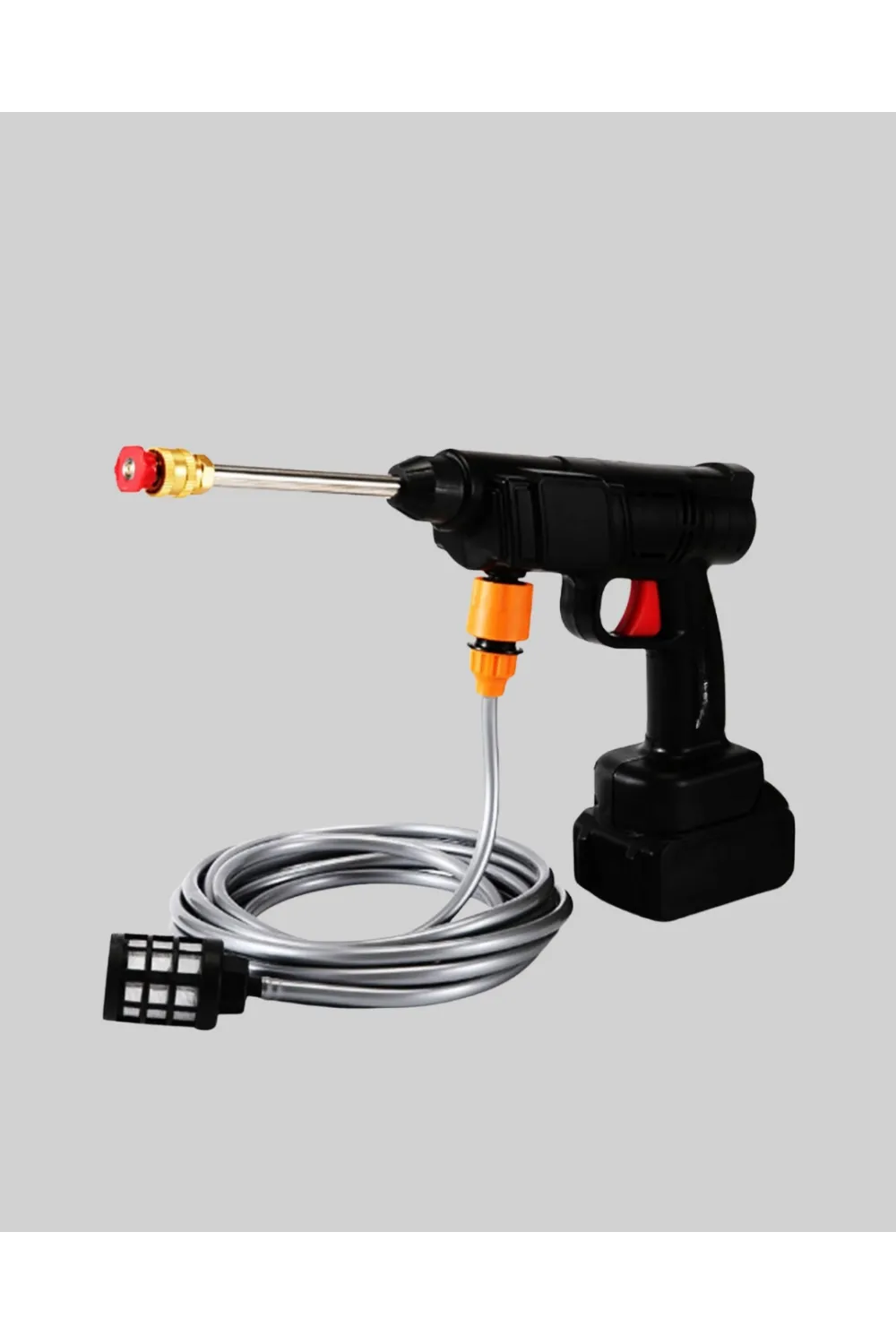 Taşınabilir Akülü Araba Yıkama Makinesi 1.7 Mpa Basınçlı Ve Ergonomik Tasarımlı