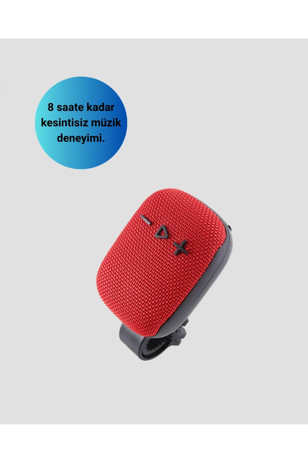 Taşınabilir Bluetooth Hoparlör Suya Dayanıklı Kumaş Kaplama