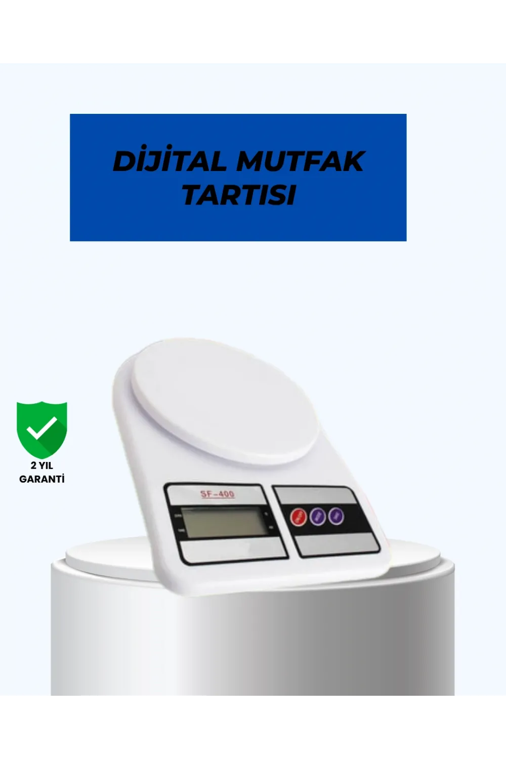 Taşınabilir Dijital Terazi – Çift Ölçü Birimi Destekli