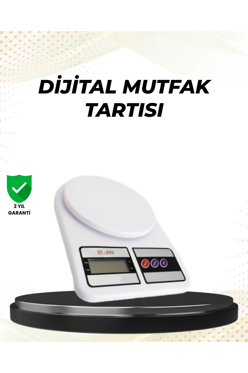 Taşınabilir Dijital Terazi – Çift Ölçü Birimi Destekli