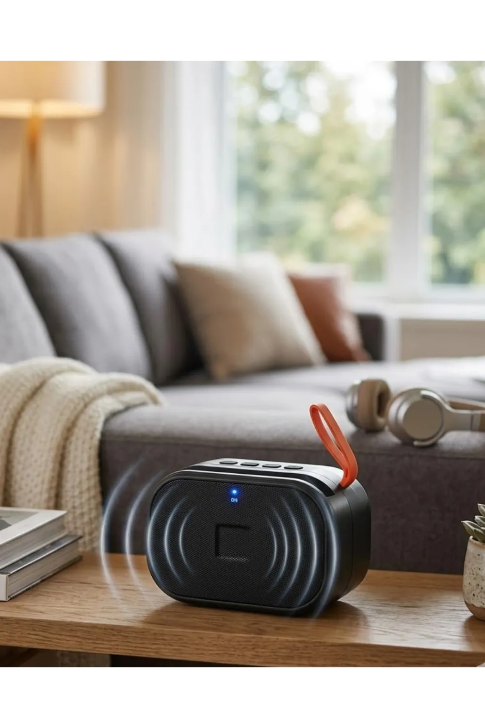 Taşınabilir Kablosuz Bluetooth Hoparlör Usb Tf Kart Destekli Ses Sistemi