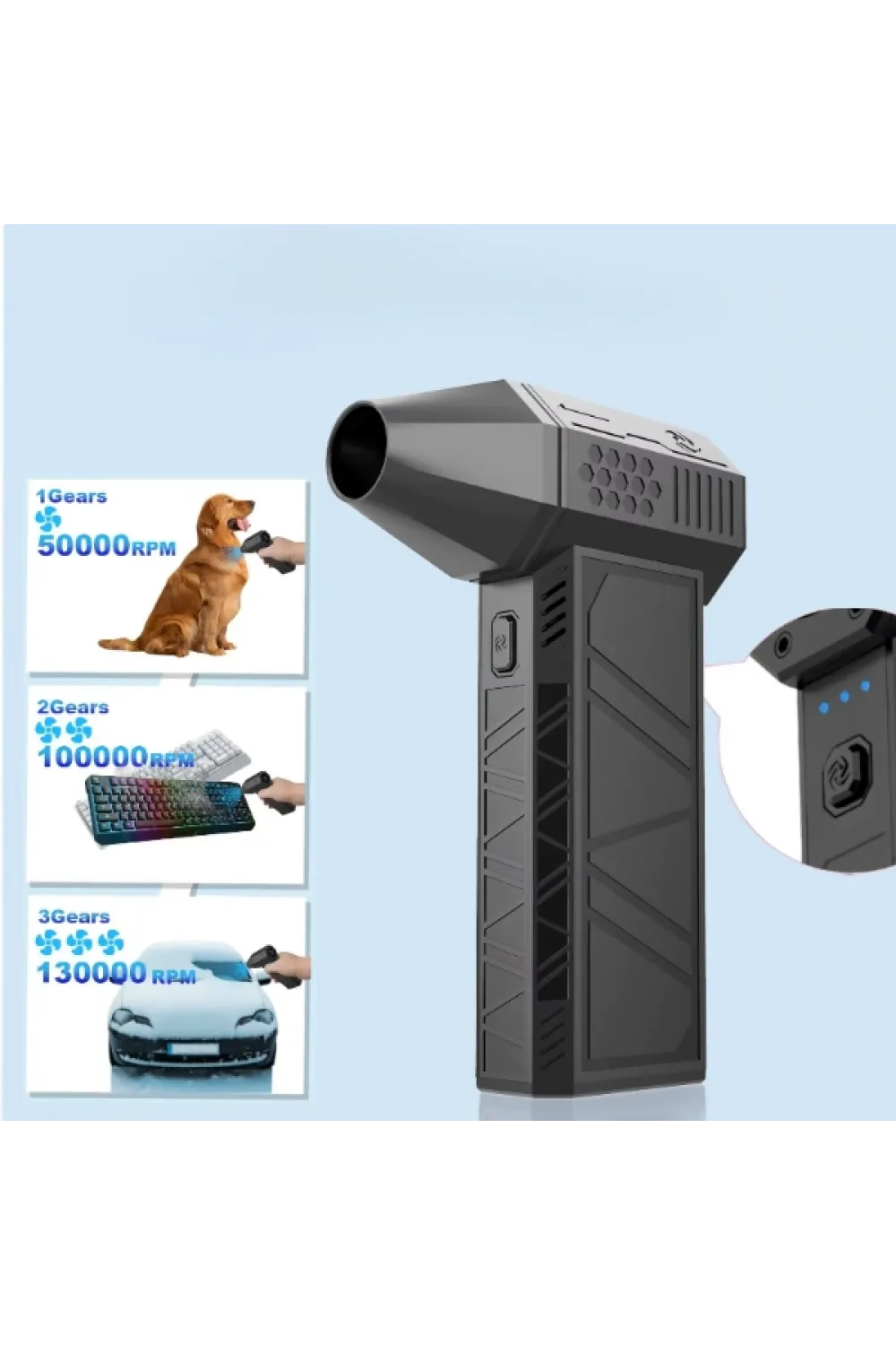 Taşınabilir Kompakt Jet Fan
