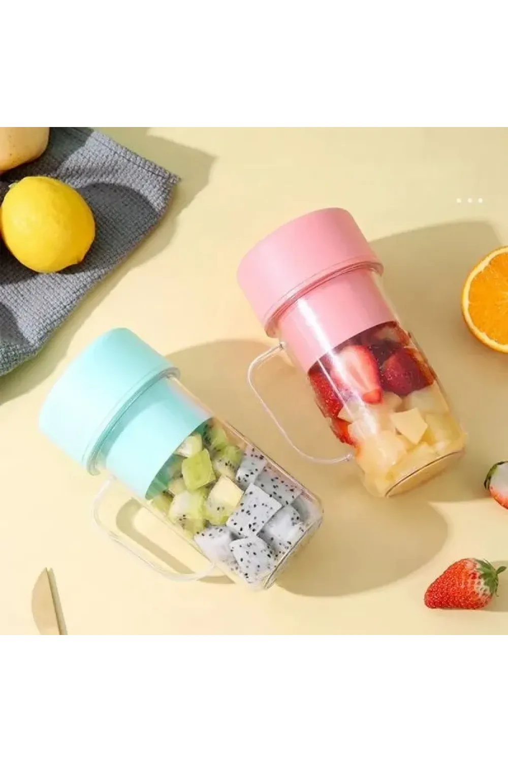 Taşınabilir Pipetli Bardak Blender